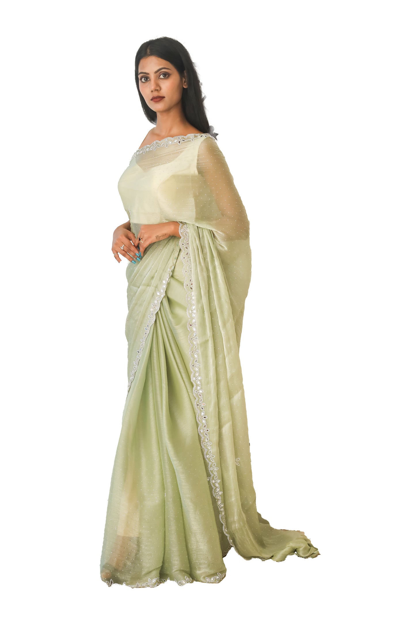 Chiffon  Saree