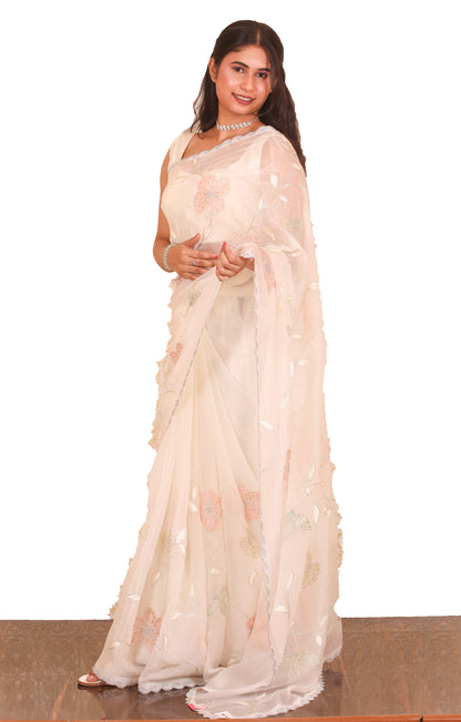 Organza Saree