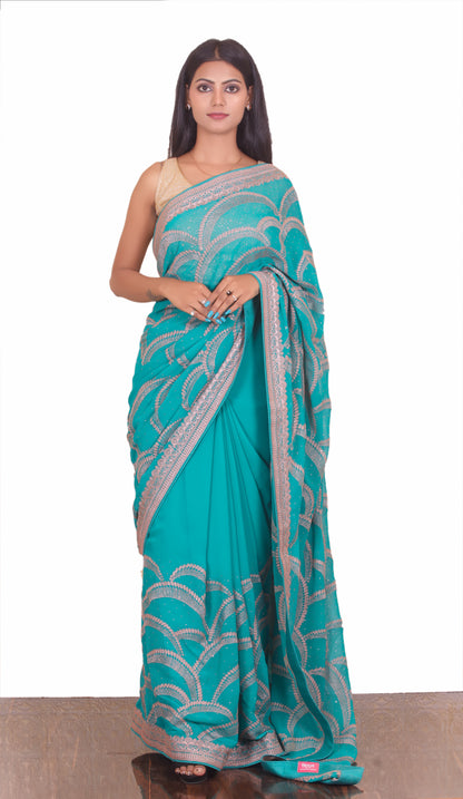 Designer Georgette Saree