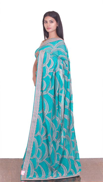 Designer Georgette Saree