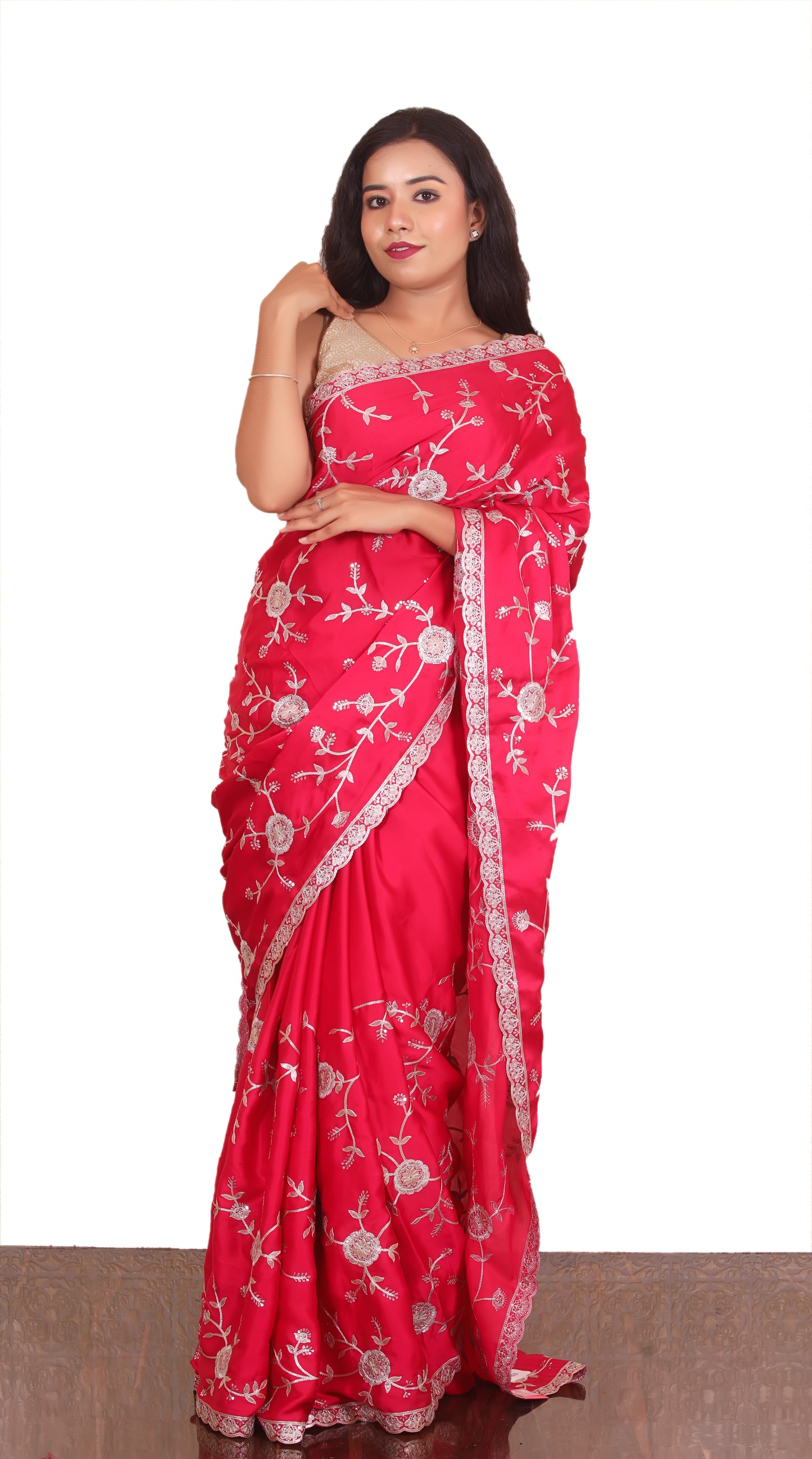 Crape Saree