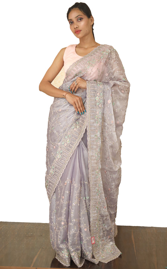 Organza Saree