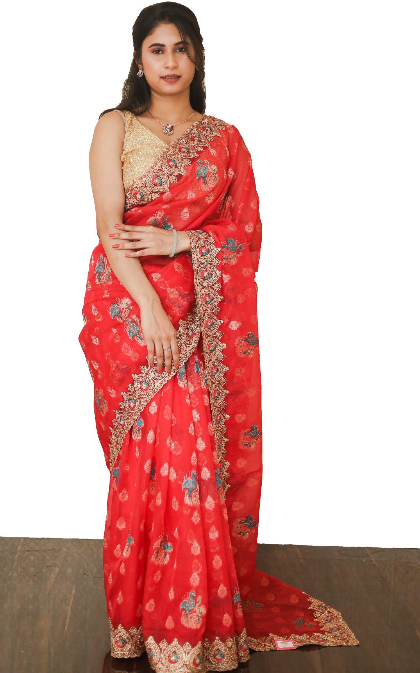 Designer Organza Saree