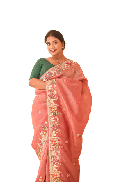 Cush Organza Saree