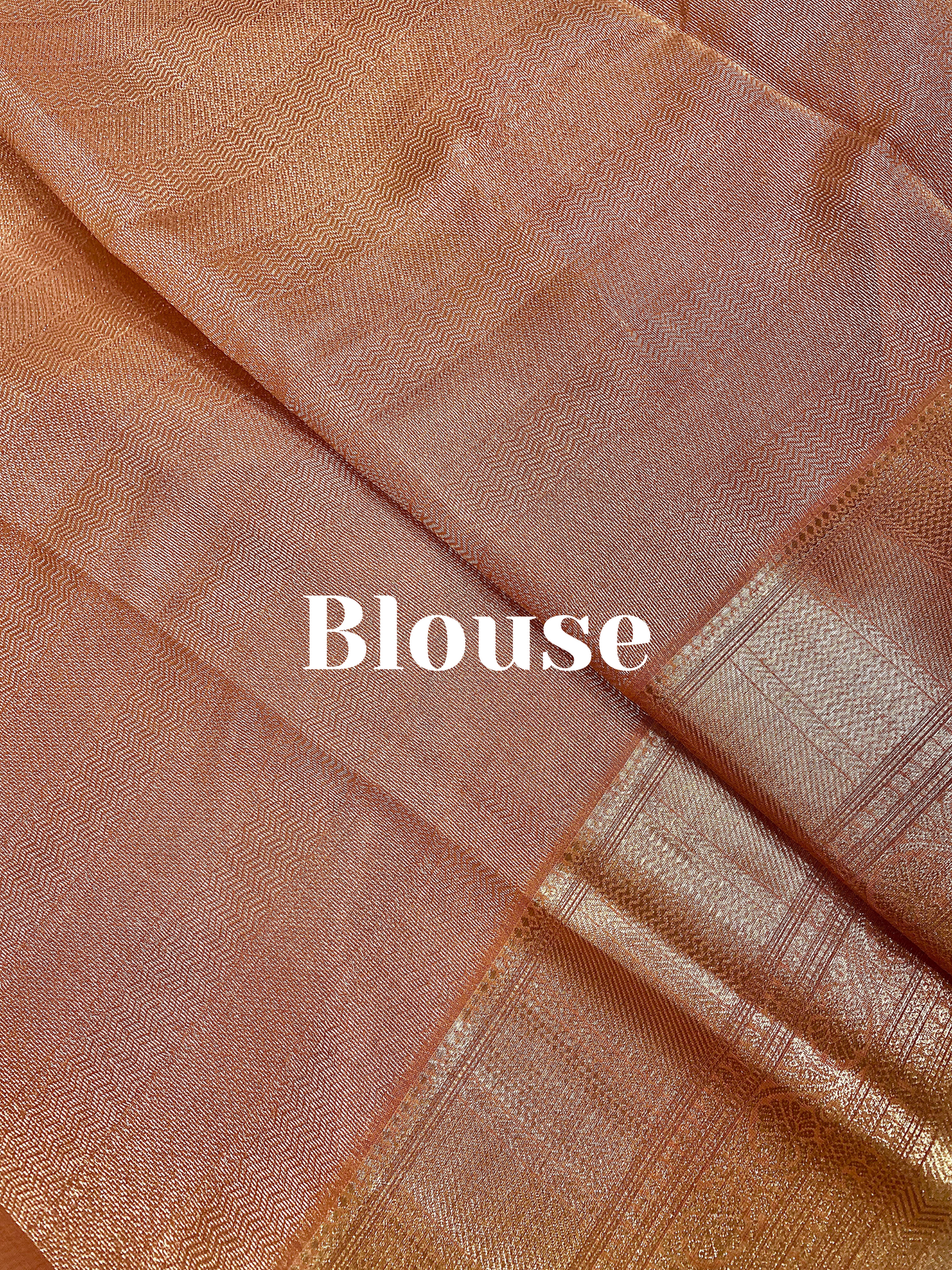 Peach Handloom Chanderi Cotton Saree with Silver Zari Work – Pure Cotton, Festive & Elegant